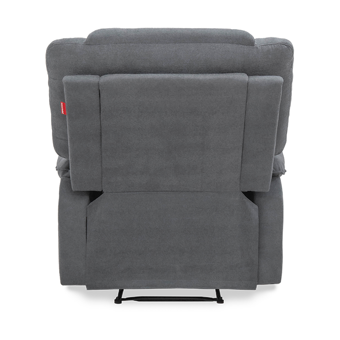 Sillon Reclinable Tela Gris Oxford Faret | Reclinables | salas